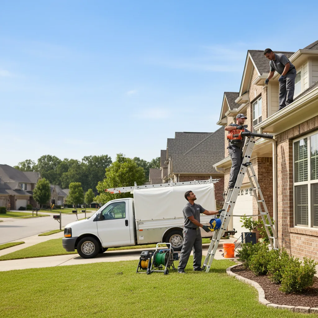 Home Gutter Service in Crowell, TX near me